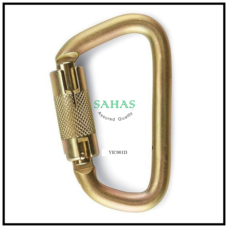 Sahas Steel Twist/Auto Lock Carabiner