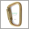 Sahas Steel Twist/Auto Lock Carabiner
