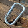 Sahas Steel Plain Gate Carabiner