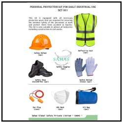 Sahas Personal Protection Kit for Daily Industrial Use