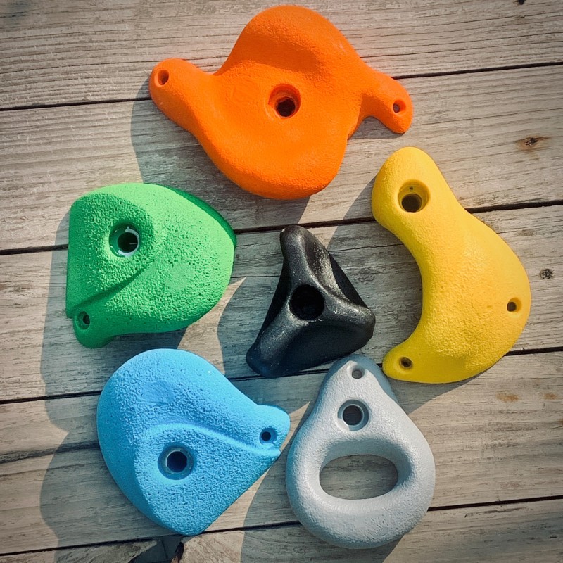 Eurolivin Climbing Holds (Pack of 50)