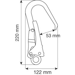 Camp Hook 53mm - SAHAS