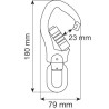 Camp Swivel Alu Hook 3Lock - SAHAS