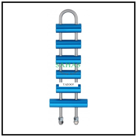 Sahas Rappel Rack Descender - 6 bars