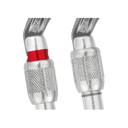 Petzl Am’D Triact-Lock Carabiner | Auto Lock Aluminum Connector | SAHAS