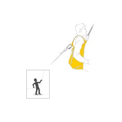 Petzl PITAGOR Evacuation Triangle | Rescue Harness | SAHAS