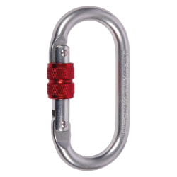 C.A.M.P. Oval Standard Lock Carabiner | SAHAS