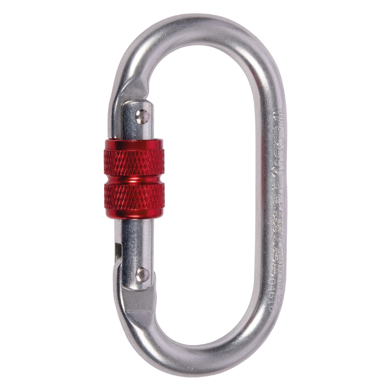 C.A.M.P. Oval Standard Lock Carabiner | SAHAS