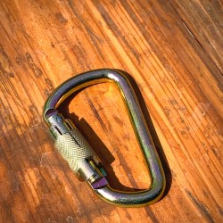 Sahas Steel Twist/Auto Lock Carabiner | SAHAS
