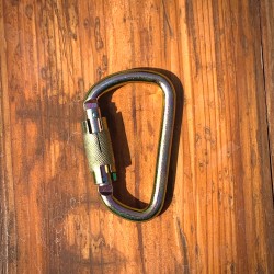 Sahas Steel Twist/Auto Lock Carabiner | SAHAS