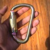 Sahas Steel Twist/Auto Lock Carabiner | SAHAS